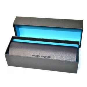 Warby Parker Nice To See You Navy Magnetic Hardshell Case